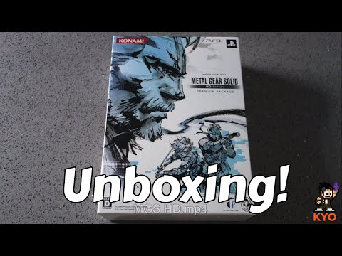 KGM Unboxing: PS3 Metal Gear Solid HD Edition Premium Package (PART 3) with bonus!