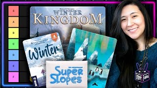 The BEST (and WORST) Winter Games! ❄️ | Board Game Tier List 🌈