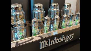 Video thumbnail for McIntosh MC275 V6 unboxing, and first start up by Studio 23