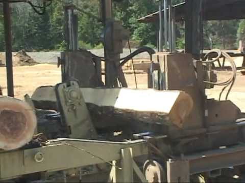 Hurdle Machine Works Cross Tie Sawmill (part 3) - Rose's Sawmill - Mill1
