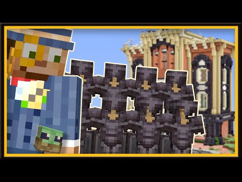 Hermitcraft S7 Ep 51:  Aquatown's New NETHERITE Shop!