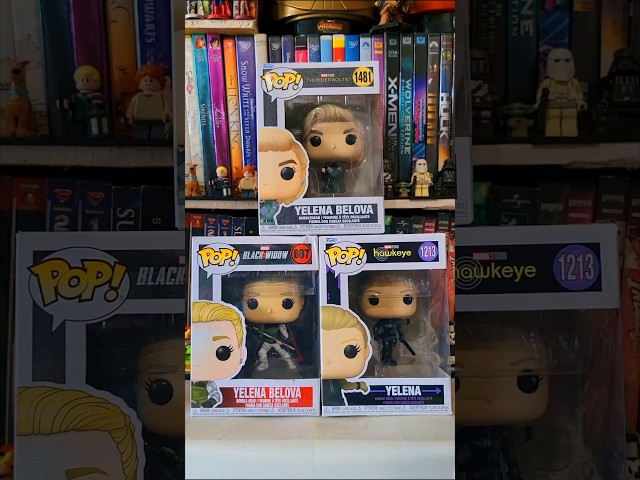 Vídeo relacionado con Funko Pop! Marvel: Thunderbolts - Yelena Belova - Figura de Vinilo Coleccionable - Idea de Regalo - Mercancia Oficial - Juguetes para Niños y Adultos - Movies Fans - Muñeco para Coleccionistas