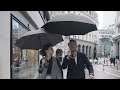 Видеообзор Женский зонт-трость класса Люкс Fulton Diamond L850 Princess UV Pink Foulard (Принцесса)