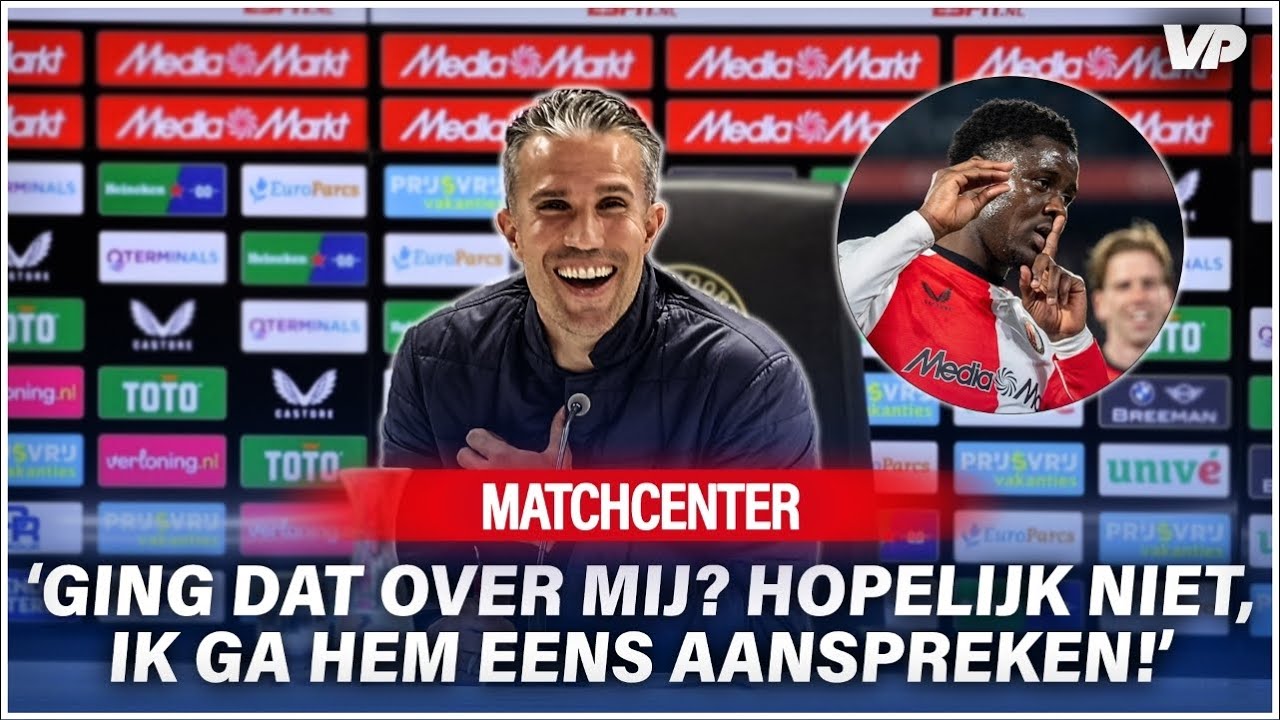 Thumbnail for article: Van Persie stomverbaasd na opvallende actie: 'Voor mij? Ik ga hem eens aanspreken'