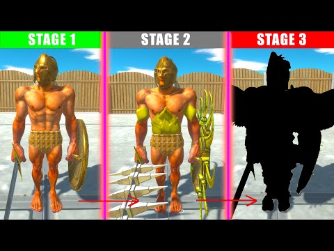 EVOLUTION OF ACHILLES - Animal Revolt Battle Simulator ARBS