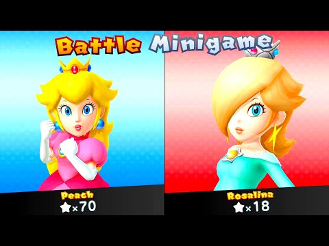 Mario Party 10 Mushroom Park - (All RIDES & SWINGS) Peach VS Rosalina (HARDEST MASTER DIFFICULTY)