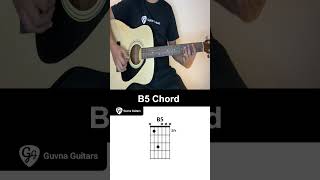 How To Play The B5 Chord On Guitar - Guvna Guitars