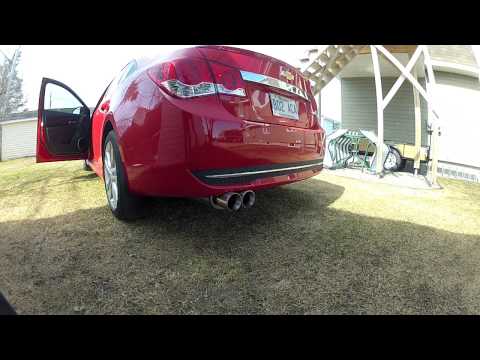 2012 chevrolet cruze magnaflow  14805 exhaust properly recorded