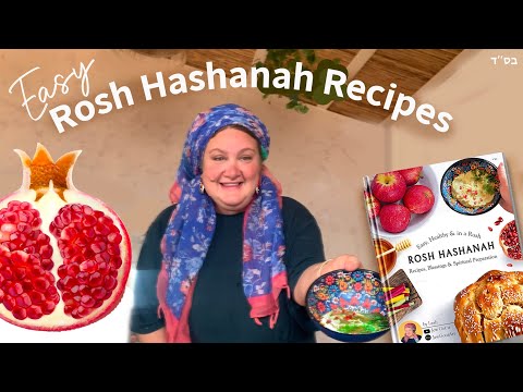 ROSH HASHANAH RECIPES 🍎 Easy Unique Jewish New Year food cooking! Simanim & Kosher Cookbook
