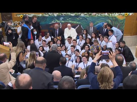Le pape François rencontre des jeunes de Scholas Occurrentes