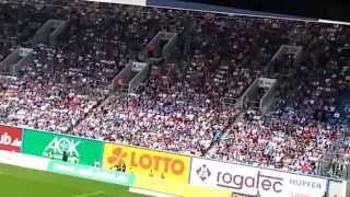 preview picture of video 'Fc Hansa Rostock 14.000 erstes Heimspiel 14/15 RW Erfurt'
