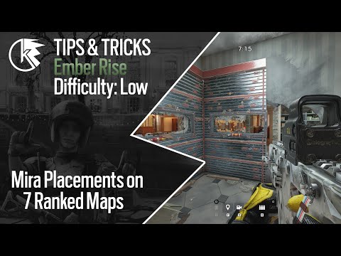 How To Mira || Tips and Tricks + Mira Placements on 7 ESL maps, with subtitles
