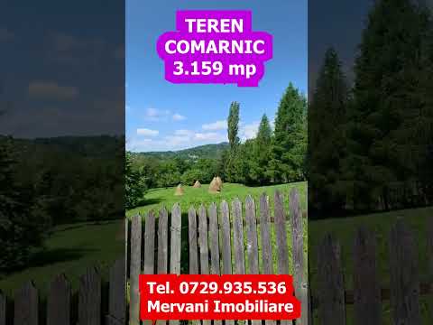 Teren intravilan 3159 mp de vanzare in Comarnic — Video