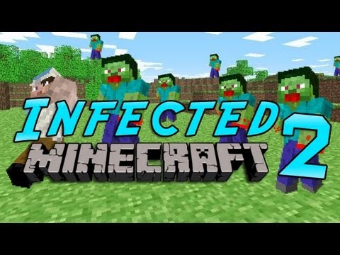 Minecraft: Infected w/Mitch Game 2 - Iron Golems!