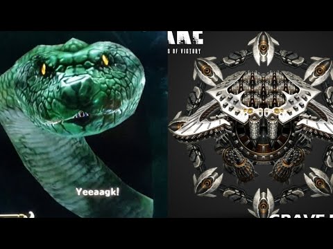 Side by Side comparison Nikke boss fight with Deadstorm Pirates boss fight