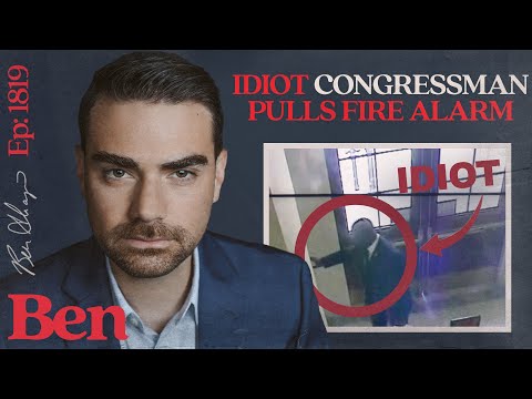 Idiot Congressman Pulls Fire Alarm