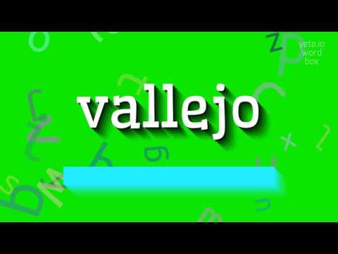 How to say "vallejo"! (High Quality Voices)