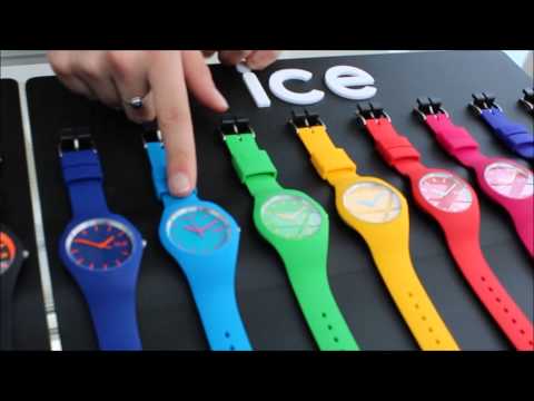 WatchO.co.uk - Ice Watch - Super Slim Collection Different Colours Walk Through - Close Look