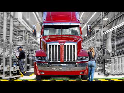 Most Advanced US Truck Factory Producing MACK, Peterbilt, Kenworth, Volvo – Manufacturing process