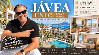 JÁVEA w Hiszpanii 🇪🇸 Apartamenty UNIC – GOTOWE INWESTYCJE pod wynajem! od Aedas