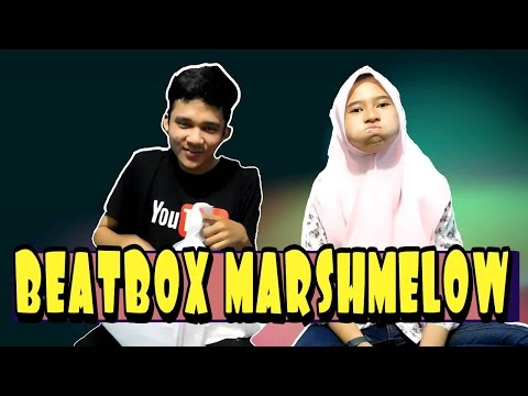 SAMPE MUNTAH !!! CHUBBY BUNNY + BEATBOX CHALLENGE Ft RENI BEATBOX