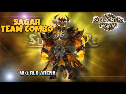 Sagar Team Combo in World Arena - Summoners War