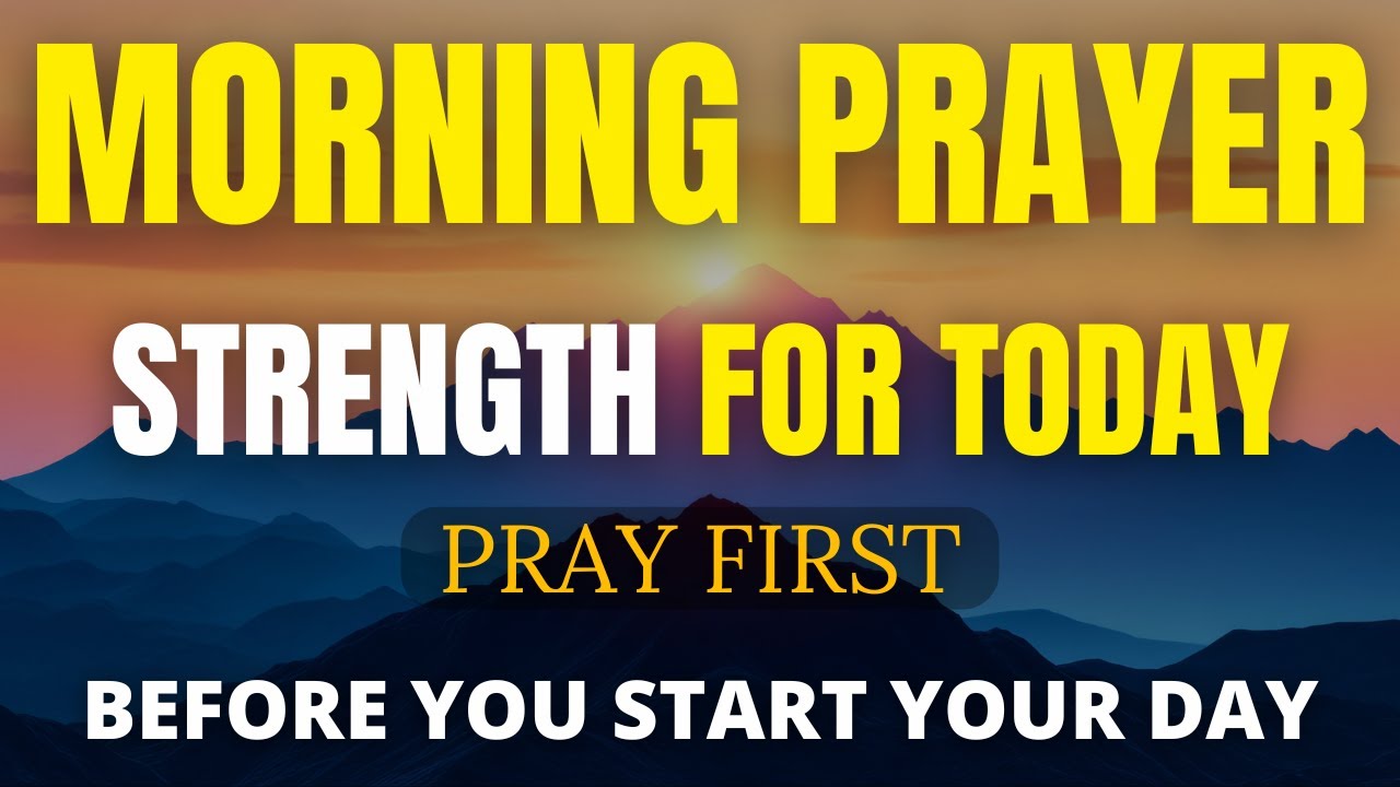 Trust in God’s Plan, Not Your Understanding | Start Your Day with Faith - Blessed Morning Prayer