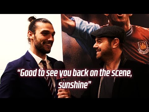 ANDY CARROLL AND DANNY DYER REACT TO WONDER GOAL AGAINST STOKE