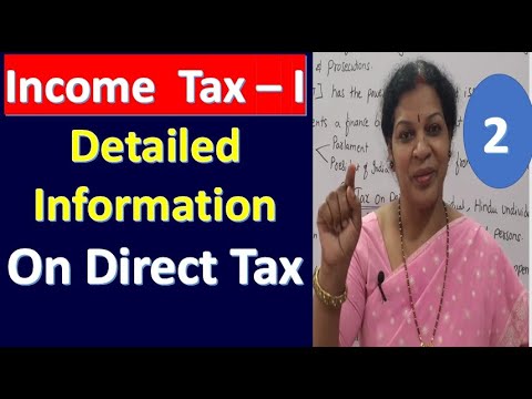 1 Introduction of Income Tax Income Tax Subject