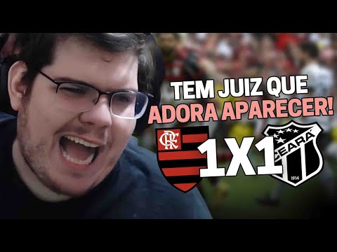 CASIMIRO REAGE: FLAMENGO 1X1 CEARÁ PELO BRASILEIRÃO 2022 | Cortes do Casimito