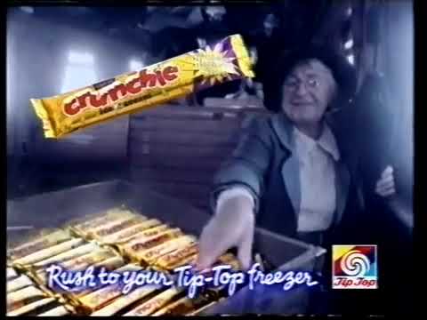 Cadbury Crunchie Ice Cream Train Ad New Zealand 1999 🍫🍨