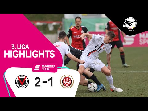 FC Viktoria Köln - SV Wehen Wiesbaden | Highlights 3. Liga 21/22