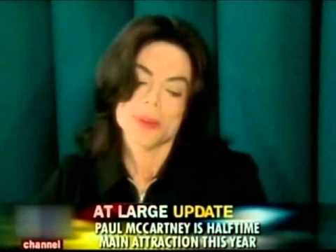 Michael Jackson talks about Janet's Superbowl Performance{2005}