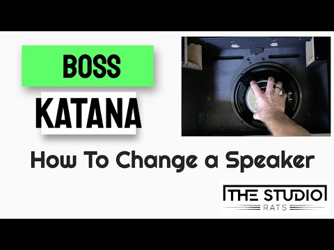 Boss Katana - How To Change A Speaker