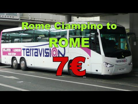 How to get From Rome Ciampino Airport to the City Centre of Rome Tutorial 2026
