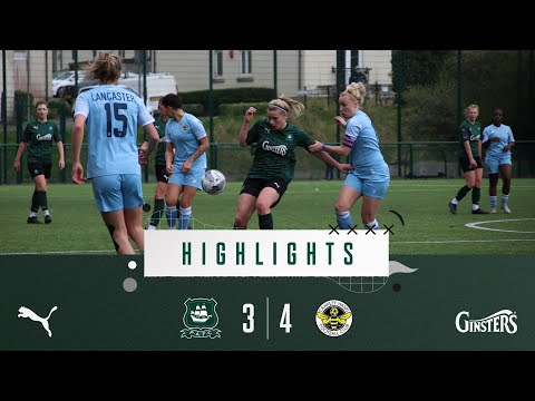 Highlights | Argyle 3 - 4 Crawley Wasps