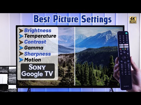 Sony Bravia 4K Google TV: Best Picture Settings! [Adjust]