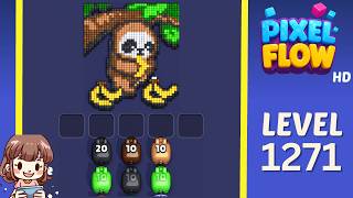 Pixel Flow Level 1271 Solution Walkthrough