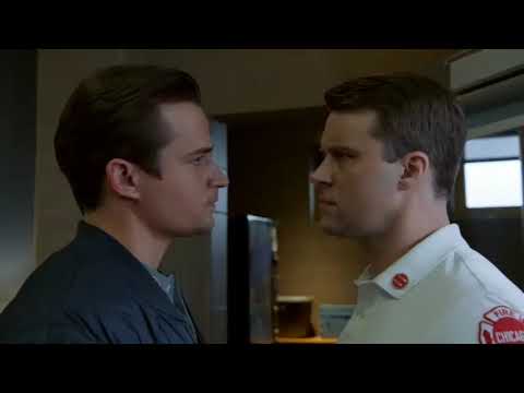 Brettsey - Chicago Fire - 9x08 Pt.9 - "Whatever you had going on with Sylvie" Casey & Grainger clash