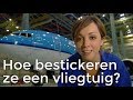 Hoe bestickeren ze een vliegtuig? | Vragen van kinderen | Het Klokhuis