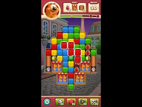 Toon Blast Level 6266 - NO BOOSTERS 🐻🐺🐱 | SKILLGAMING ✔️