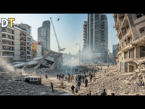 Kraftig jordbävning på 6,5 i Mexiko idag! Skakningar orsakade skador i Mexico City och Guerrero!