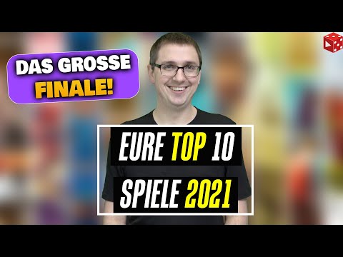 Eure TOP 10 besten Spiele des Jahres 2021 - Das Finale des großen Brettspiel Community Votings 2022