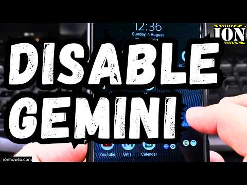 Android Disable Google Assistant and Gemini AI Assistant