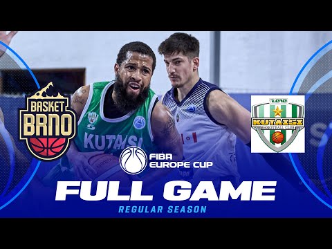 Regular Season | PUMPA Basket Brno v BC Kutaisi 2010 | Full Basketball Game | FIBA Europe Cup 2026