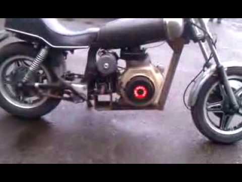 Thumbnail for The Gluppity Glup Gets Its Fuel Tank, Turbo Diesel Hybrid Electric Motorcycle by Motorcycle