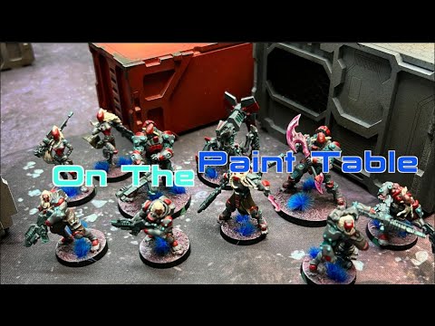 On the Paint Table - Infinity Morats, Bot War, Heresy and more!
