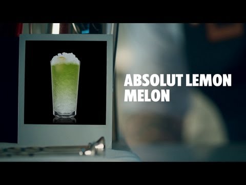 ABSOLUT LEMON MELON DRINK RECIPE - HOW TO MIX
