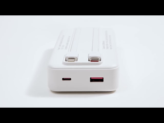 Cool Batería Externa Universal Power Bank 22.5W 20.000 mAh USB-C / Lightning Blanca video