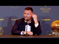 'All Ballon d'Or wins are special!' | Lionel Messi press conference after record eighth Ballon d’Or
